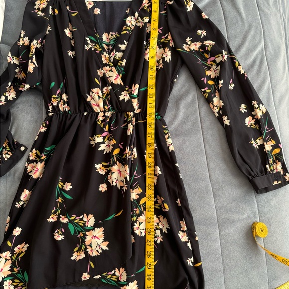 Floral Long Sleeve Dress - Picture 3 of 3